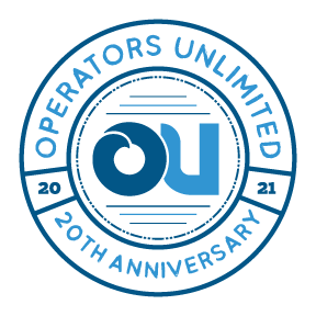 OU Logo 20th Anniversary logo